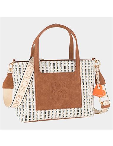 BOLSO BANDOLERA LOIS JEANS MISSOULA BEIGE
