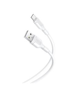 CABLE XO USB-C A USB-A NB212 2.1A / 5V 1m BLANCO