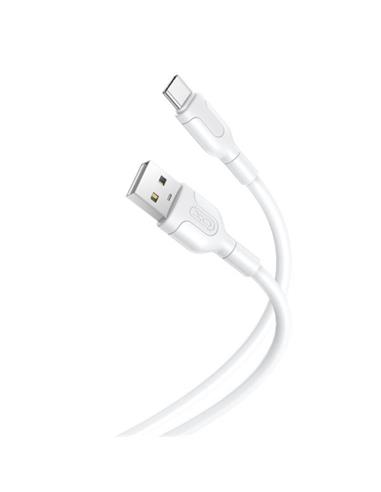 CABLE XO USB-C A USB-A NB212 2.1A / 5V 1m BLANCO