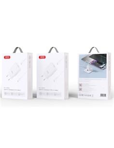 CARGADOR XO USB-C ADAPT PARED 20W L126 BLANCO 2