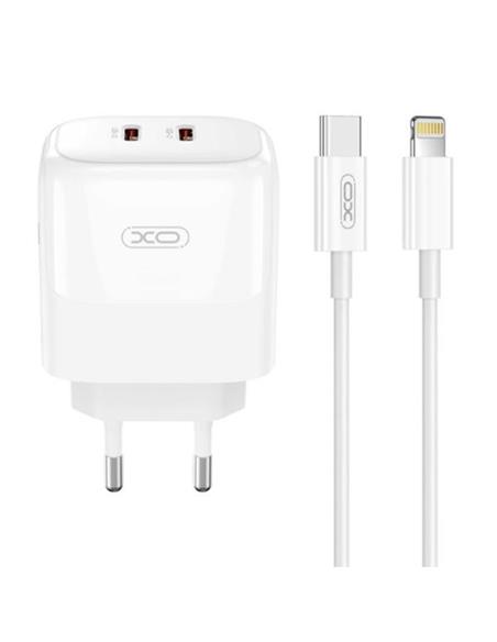 CARGADOR XO LIGHTNING ADAPT PARED 35W L140 BLANCO