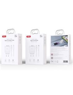 CARGADOR XO LIGHTNING ADAPT PARED 35W L140 BLANCO 2