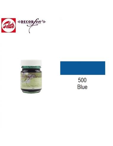 PINTURA GLASS DECORFIN 500 16ml AZUL