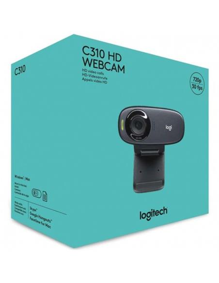 CAMARA WEBCAM LOGITECH C310 HD 720P 5 MPX USB 2.0