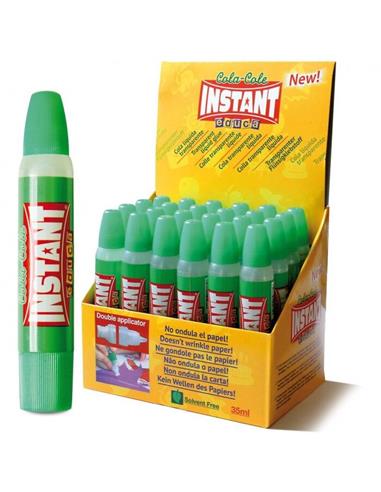 COLA TRANSPARENTE INSTANT 35gr DOBLE DOSIFICADOR