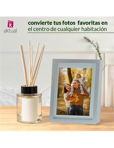 CUADRO AKTUAL MARCO MDF 21x30cm PLATA