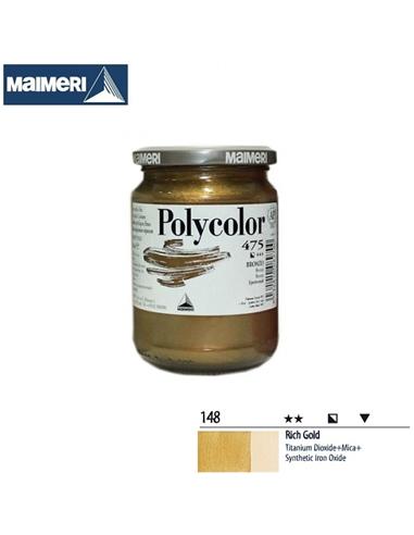 PINTURA ACRILICA MAIMERI POLYCOLOR 148 125ml ORO R