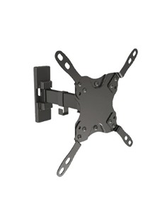 SOPORTE CROMAD PARED TV-MONITOR 13"-42" NEGRO