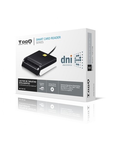 LECTOR TARJETAS TOOQ TQR-210B USB 2.0 DNIe