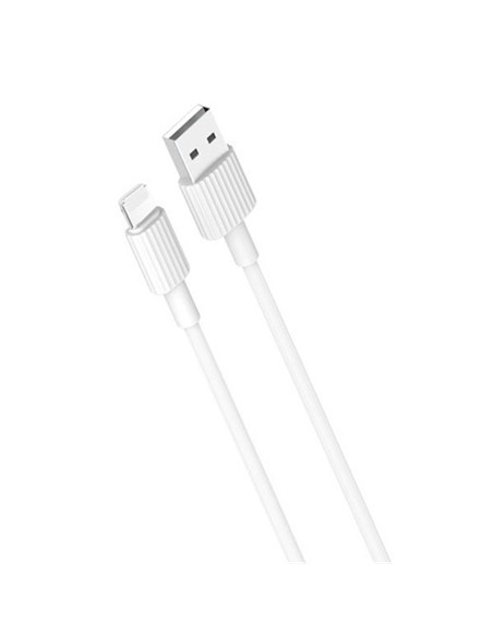 CABLE XO LIGHTNING A USB-A NB156 2A / 5V 1m BLANCO