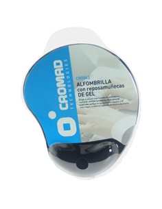 ALFOMBRILLA RATON CROMAD GEL NEGRA (CR0862) 2