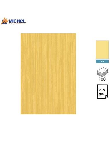 PAPEL MICHEL MADERA A4 215GR 100H
