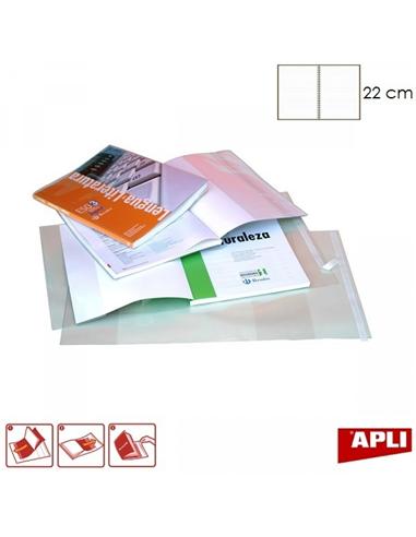 FUNDA LIBRETA AJUSTABLE APLI 22cm