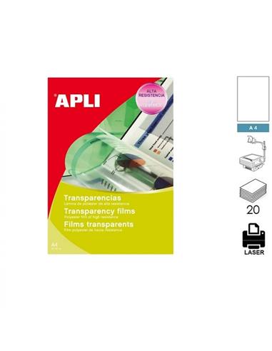 TRANSPARENCIA APLI LASER A4 20H