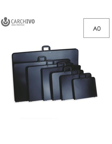 CARPETA DIBUJO CARCHIVO A0 88x124cm ASA NEGRO