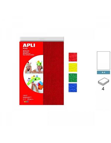 GOMA EVA APLI 20x30cm TOALLA 4ud
