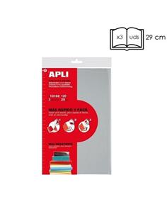 FUNDA LIBRO AJUSTABLE APLI 29cm 3U