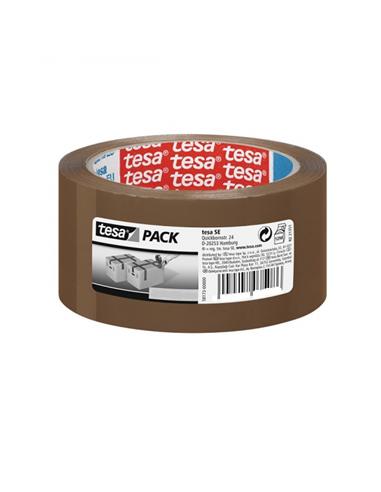 CINTA ADHESIVA TESA EMBALAR 132m x 50mm MARRON