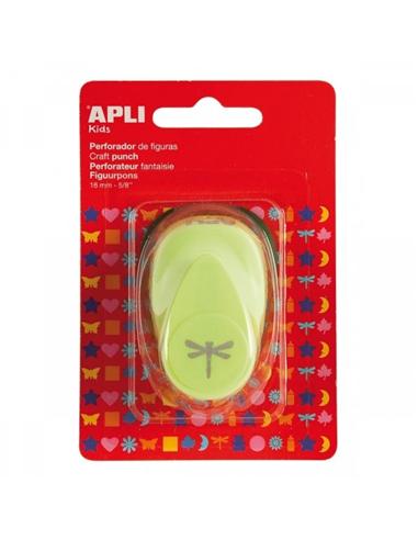 PERFORADORA APLI 16mm LIBELULA VERDE