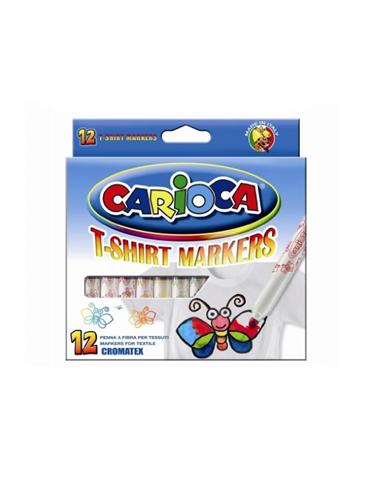 ROTULADOR CARIOCA CROMATEX 12 COLORES