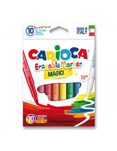 ROTULADOR CARIOCA MAGIC MARKER 10 ERASABLE
