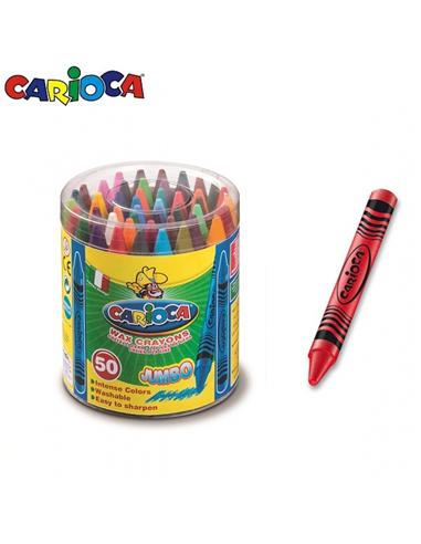 CERA CARIOCA JUMBO BOTE 50 UNIDADES