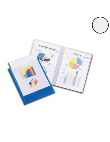 SUBCARPETA LIDERPAPEL A4 CANGURO DOS BOLSAS TRANS.