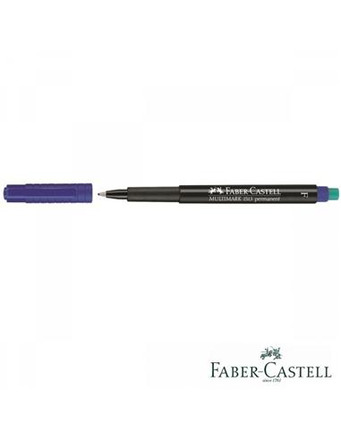 ROTULADOR FABER CASTELL MULTIMARK 1513 F AZUL