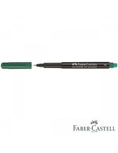 ROTULADOR FABER CASTELL MULTIMARK 1513 F VERDE