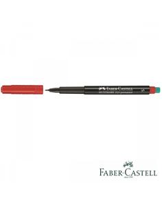 ROTULADOR FABER CASTELL MULTIMARK 1523 S ROJO