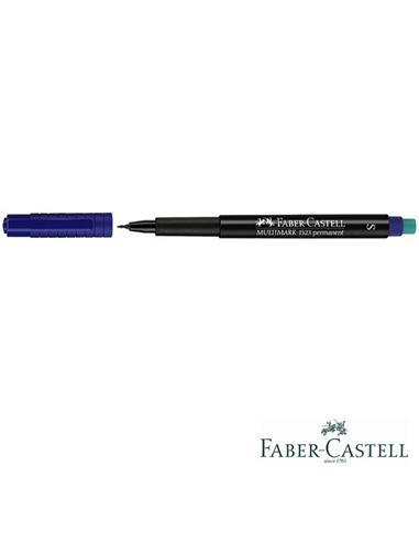 ROTULADOR FABER CASTELL MULTIMARK 1523 S AZUL
