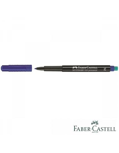 ROTULADOR FABER CASTELL MULTIMARK 1525 M AZUL