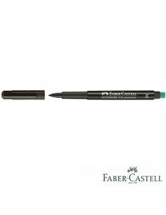 ROTULADOR FABER CASTELL MULTIMARK 1525 M NEGRO