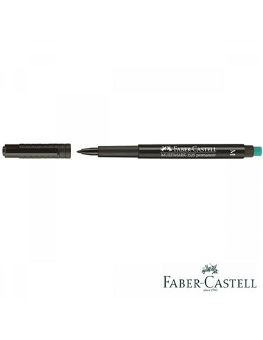 ROTULADOR FABER CASTELL MULTIMARK 1525 M NEGRO