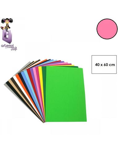 GOMA EVA ARTEMOL 40x60cm A011 ROSA FUERTE