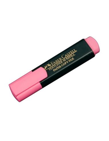 MARCADOR FABER-CASTEL FLUORESC, ROSA