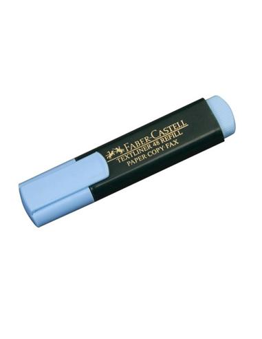MARCADOR FABER-CASTEL FLUORESC, AZUL