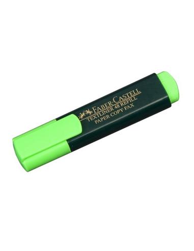 MARCADOR FABER-CASTEL FLUORESC, VERDE