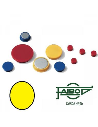 IMAN PIZARRA MAGNETICA 10mm BOLSA 20ud AMAR.FAIBO