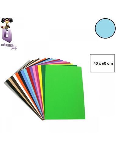 GOMA EVA ARTEMOL 40x60cm A019 AZUL BEBE