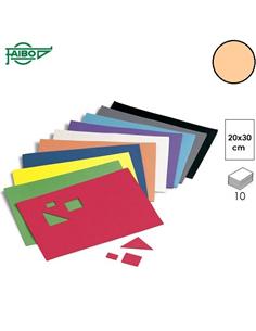 GOMA EVA FAIBO 20x30cm 10ud SALMON 653-30