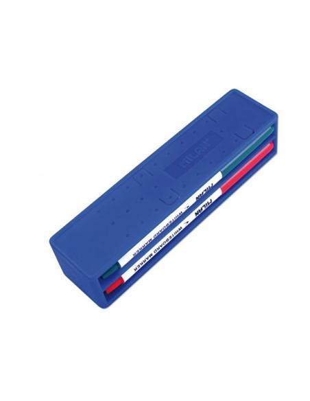 BORRADOR PIZARRA MILAN MAGNETICO + 4 ROTULADORES