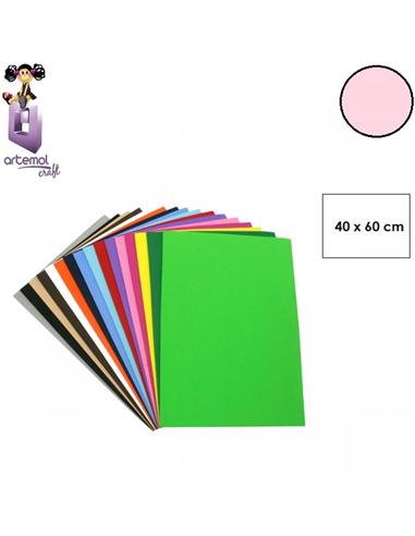 GOMA EVA ARTEMOL 40x60cm A027 ROSA PALIDO