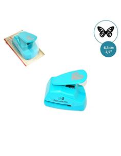 PERFORADORA DK DESIGN 63mm MARIPOSA AZUL
