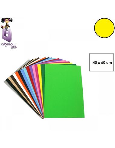 GOMA EVA ARTEMOL 40x60cm A033 AMARILLO CANARIO