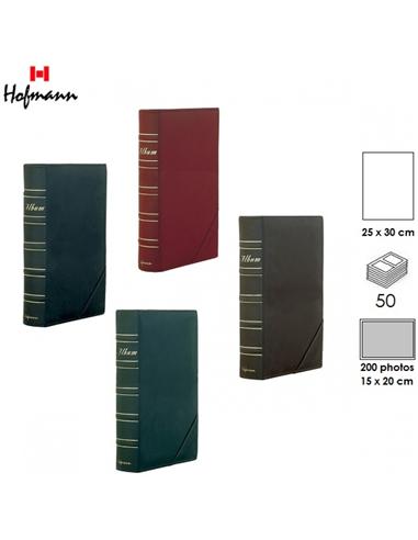 ALBUM HOFMANN 1845 CLASICO 200 FOTOS 15x20cm TF