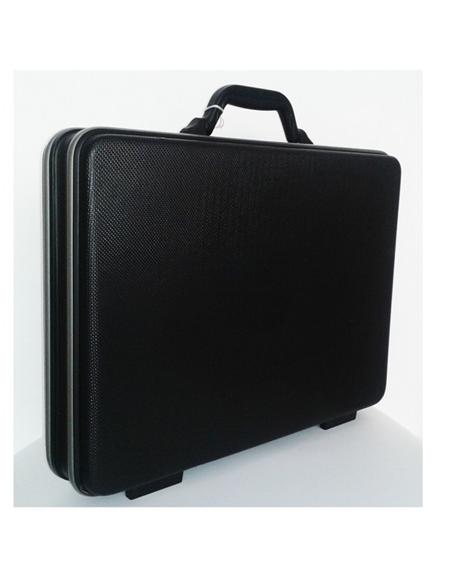 MALETIN ATACHE ABS 913-S/17 RIGIDO NEGRO / GRIS
