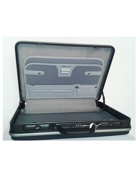 MALETIN ATACHE ABS 913-S/17 RIGIDO NEGRO / GRIS