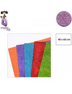 GOMA EVA ARTEMOL 40x60cm PURPURINA H003 ROSA