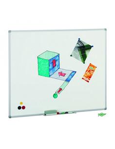 PIZARRA BLANCA CERCO METALICO MAGNETICA 122x200 CM